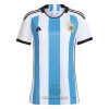 Maglia ufficiale Argentina Adidas Casa Mondiali 2022 per Donna